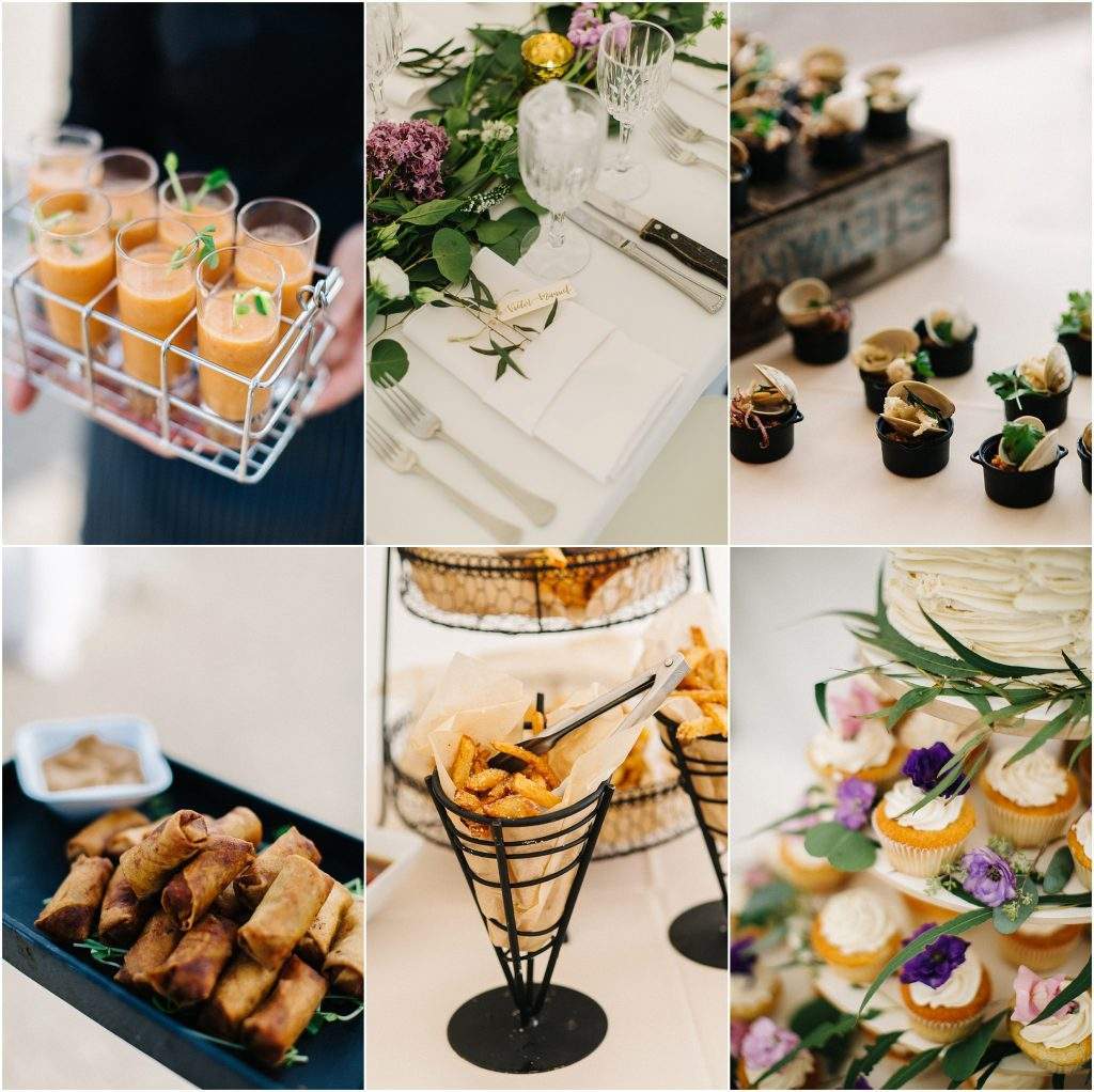 French's Point Wedding Food