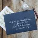 Maine Wedding Calligraphy