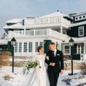 French's Point Winter Wedding