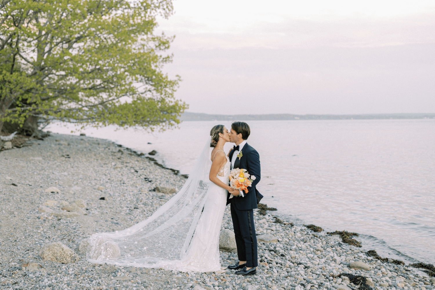 coastal Maine wedding