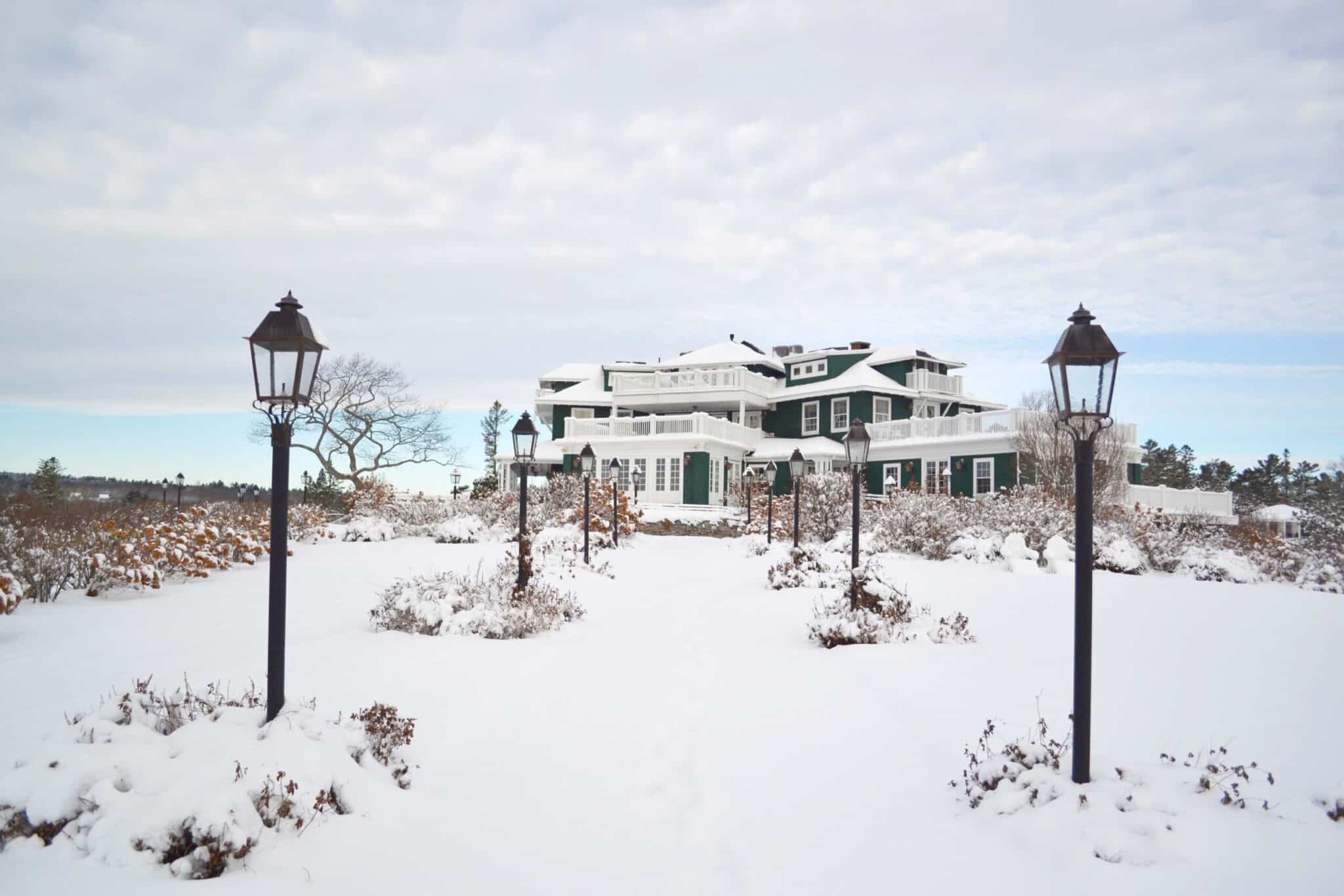 The Retreat House in Winter